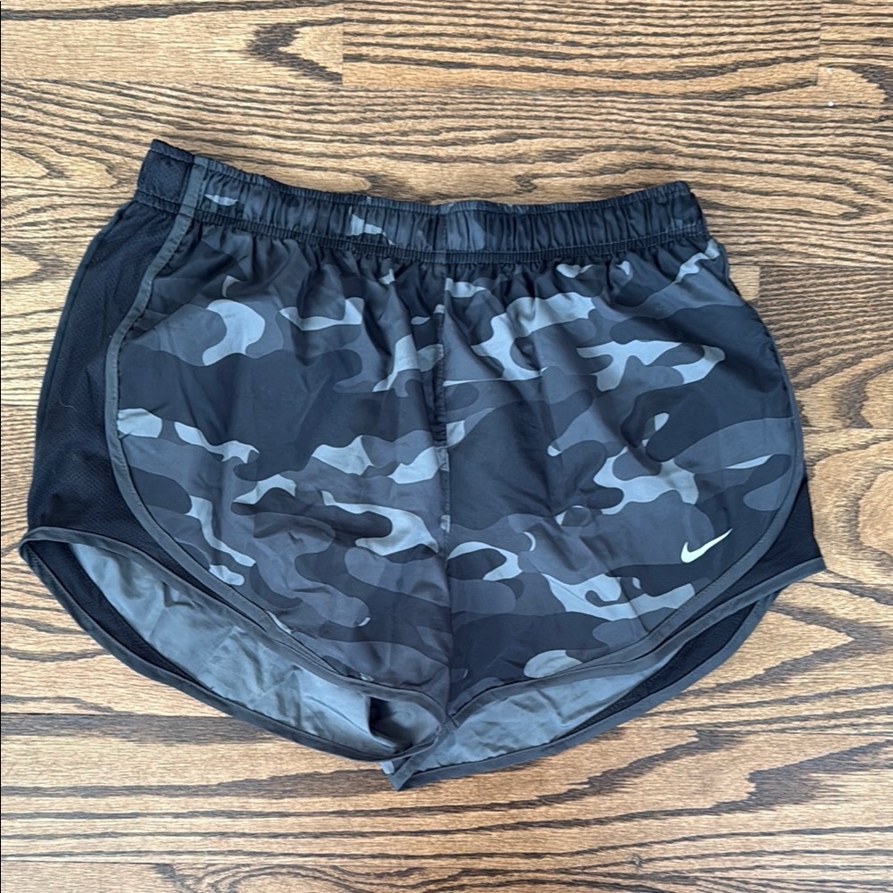 Nike Women's Black Camo Shorts